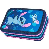 CoolPack Dreiteiliges Federmäppchen mit LILO AND STITCH -AUSSTATTUNG