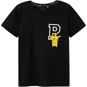 Name it T-Shirt "NKMDEX POKEMON SS NREG TOP BOX NOOS SKY" mit tollen Pokémon-Motiven auf dem Vorder- und Rückenteil