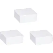 Wenko Raumentfeuchter Mod. Cube Nachfüller 500 g mit Orangenduft, 3er Set, Luftentfeuchter Nachfüllpack