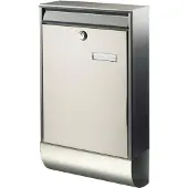 Burg wachter Briefkasten "BERLIN-SET 37770 NI", mit separatem Zeitungsfach