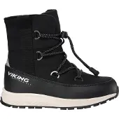 Viking Watershield Equip Warm WP Kinder Wasserdichte Winterstiefel mit Warmfutter Schwarz (Black), 3-94515-2