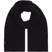 Calvin Klein Schal "MONO LOGO PATCH SCARF RUB", mit Logopatch