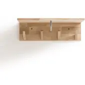 La redoute interieurs Wandgarderobe Slofia Mit 4 Haken, Eiche Hell