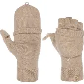Roeckl Kapuzenstrickhandschuh in Champagner | Gr.: onesize