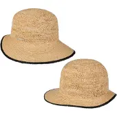 Seeberger Strohhut in braun | Gr.: onesize