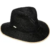 Seeberger Strohhut in schwarz | Gr.: onesize
