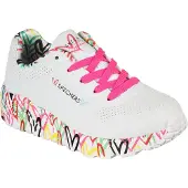 SKECHERS X Jgoldcrown: Uno Lite Sneakers Laag - Wit - Maat 36