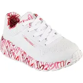 SKECHERS Sneakers Uno Lite Lovely Luv 314976L/WRPK Weiß 33