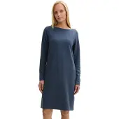 Tom Tailor Midikleid, mit U-Boot-Ausschnitt
