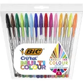 BIC Cristal Multicolor Kugelschreiber 15er-Pack
