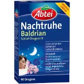 Perrigo Deutschland GmbH Abtei Nachtruhe Baldrian Schlaf-Dragees 90 St