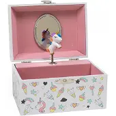 Eurekakids Einhorn Spieluhr Schmuckkästchen