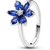 Pandora 193000C01 Damen-Ring Funkelndes Herbarium Blau