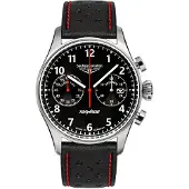 Bauhaus 2770-02 Herrenuhr Aviation CT-BHA Tornado Chronograph Schwarz/Rot