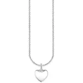 Thomas Sabo KE2234-001-21-L45V Damen-Halskette mit Herz-Anhänger Silber