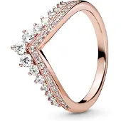 Pandora 187736CZ Damenring Princess Wishbone