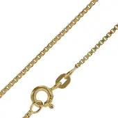 Trendor 71750 Halskette für Anhänger 333 Gold Venezianer Kette 0,9 mm