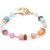 Coeur de Lion Armband - GeoCUBE Iconic Armband - Gr. ONE SIZE - in Blau - für Damen