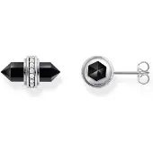 Thomas Sabo H2281-641-11 Damen-Ohrringe Onyx Schwarz Silber Ohrstecker
