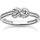 Thomas Sabo TR2399-001-21 Damenring Seil mit Knoten