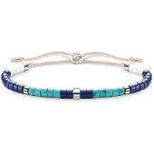 Thomas Sabo A2065-775-7-L20v Unisex-Armband mit blauen Steinen