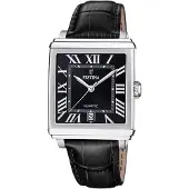 Festina Herren Uhr Fashion Leder Armbanduhr schwarz UF20681/3