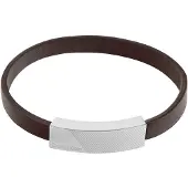 Calvin Klein 35000415 Herren-Armband Architectural Lines Edelstahl Braun