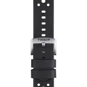 Tissot T852046810 Uhrenarmband 22 mm Leder Schwarz