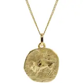 Trendor 41920-05 Halskette mit Sternzeichen Stier Gold 333/8K Ø 16 mm