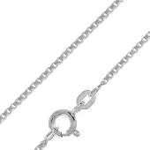 Trendor 41185 Veneziakette 925 Silber Collierkette 1,2 mm stark
