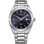 Citizen BI5110-54H Herren-Armbanduhr Quarz Blau/Roségoldfarben