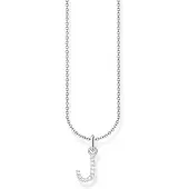 Thomas Sabo KE2249-051-14-L45V Damen-Halskette mit Buchstaben-Anhänger J Silber