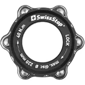 Swissstop 6-Loch-Scheibenbremsadapter Centerlock