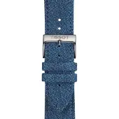 Tissot T852046781 Uhrenarmband 22 mm Jeans Blau