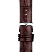 Tissot T852043013 Uhrenarmband 20 mm Leder Braun