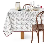 La redoute interieurs Tischdecke Winter Berry, Gewaschene Baumwolle