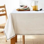 La redoute interieurs Tischdecke Menorca, Leinen/baumwolle