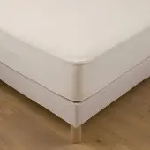 La redoute interieurs Matratzenschutz, Aus Bio-baumwolljersey, Wasserabweisend, Max. Höhe 22 Cm