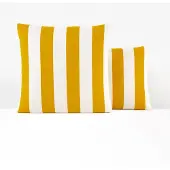 La redoute interieurs Kissenbezug Hendaye Jaune, Aus Baumwolle