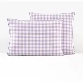 La redoute interieurs Kissenbezug Veldi Violett, Baumwolle