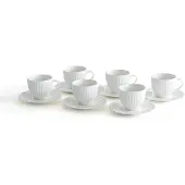 La redoute interieurs 6er-set Kaffeetassen Und Untertassen Jewely