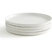 La redoute interieurs 4er-set Flache Teller Sacha, Steingut Mit Reaktiver Glasur