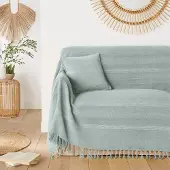 La redoute interieurs Baumwoll-decke Nedo Mit Fransen, Webmuster