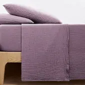 La redoute interieurs Bettlaken Kumla Aus Baumwoll-musselin, Uni