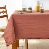 La redoute interieurs Tischdecke Menorca, Leinen/baumwolle