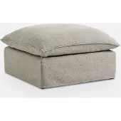 La redoute interieurs Hocker Odna, Abnehmbarer Bezug, Aus Polyester
