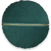 La redoute interieurs Kissen Velvet, Rund Mit Samtbezug