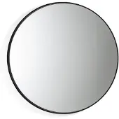 La redoute interieurs Spiegel Alaria, Schwarz, Rund Ø 120 Cm