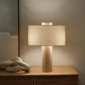 AM.PM Tischlampe Dryade, Eiche Und Leinen