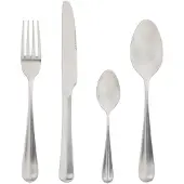 La redoute interieurs Besteck-set Materi, 16 Teile, Edelstahl Matt